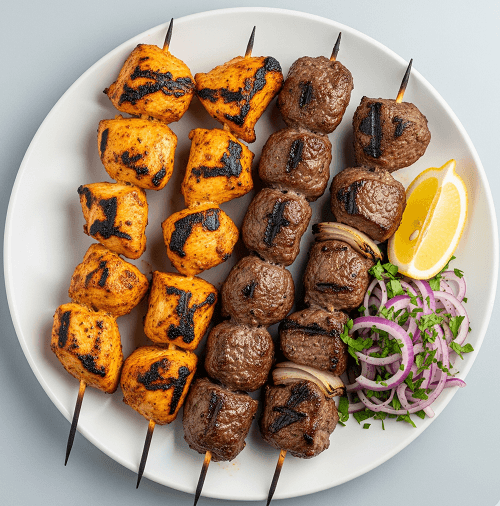 Chicken Tikka Kebab & Shish Kebab 