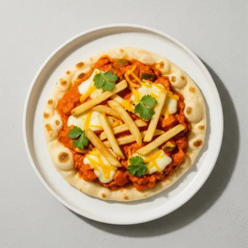 Loaded Nan Bread With Cheese 