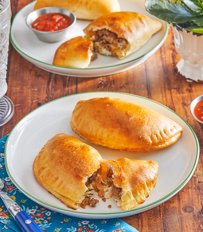 amran tandoori stuffed calzones